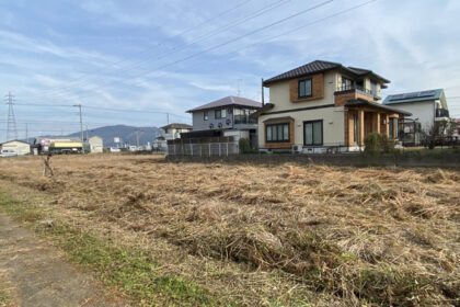 伐採・草刈りの高橋工務店_君津・空き地の草刈り（作業後）