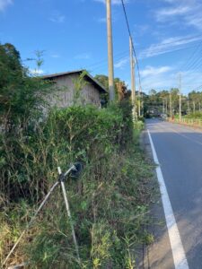 千葉県・香取市・個人宅・草刈り・伐採・剪定（作業後）