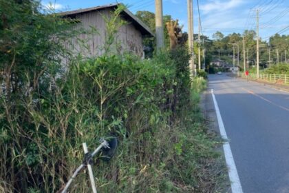 千葉県・香取市・個人宅・草刈り・伐採・剪定（作業後）