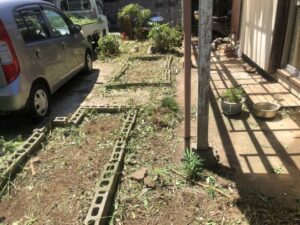 伐採・草刈り・千葉県・習志野市・個人宅・草刈り・伐採・剪定（作業後）