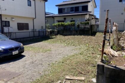 伐採・草刈り・千葉県・千葉市・花見川区・駐車場・草刈り・伐採・剪定（作業後）
