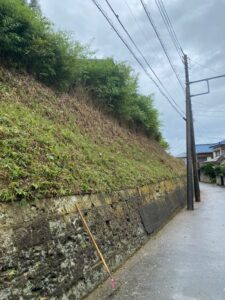 千葉県・千葉市中央区・個人宅・草刈り・伐採・剪定・高所作業車（作業後）